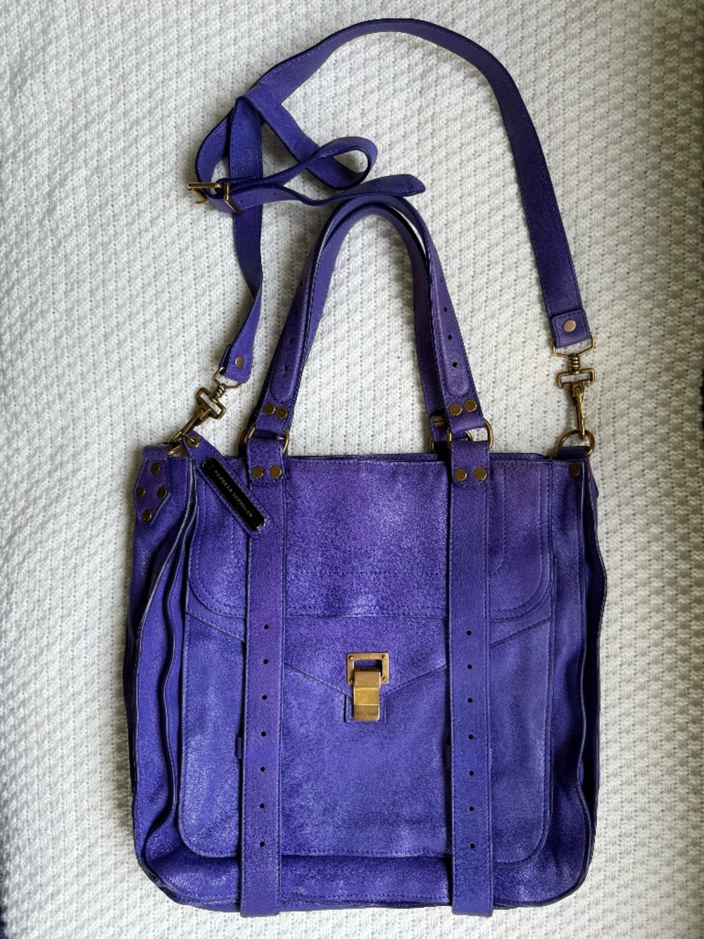 Proenza Schouler PS1 Handbag in Purple Rain